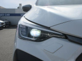 LEDライト&フォグランプ。雨の日や夜道でも安心して運転していただけます。