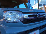 LEDヘッドライト装備なので暗い夜間の運転も安心☆