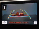 バックガイドモニターを装備しています、車庫入れもラクラクです。