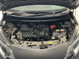 とっても綺麗なエンジンルームです♪お買い上げの際は日産整備士がメンテナンス整備を実施してお渡し致します☆