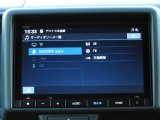 ★オーディオ画面★ラジオ・TV視聴に対応。iPodやUSB接続での音楽再生、Bluetooth Audioによるワイヤレス再生も楽しめます!交通情報では、快適なドライブをサポートします!