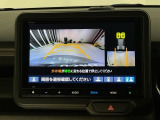 リヤカメラ表示時では視点を変更することもできます。