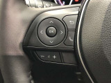 【ステアリングスイッチ】左です。ハンドルから手を離さず、運転に集中したまま手元でオーディオ操作等ができます。
