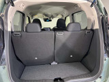 荷室の写真です。乗る人や荷物に合わせてフレキシブルに対応できます!!
