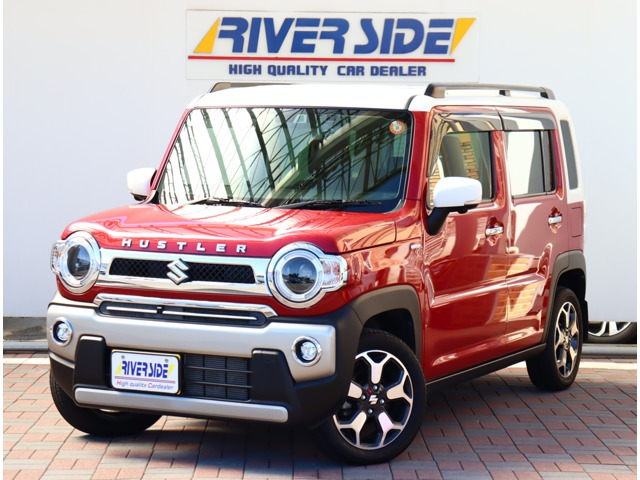ハスラー J スタイル ターボ 4WD 純正9インチナビDVD全方位カメラ4WD