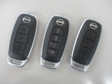 スライドドアの開閉も可能なインテリkey は3本