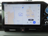 (10.5インチディスプレイオーディオ)スマホと車をつなぐことで色々なサービスを楽しめます。