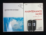 取り扱い説明書・整備手帳・スペアキーが揃ってますので安心です。