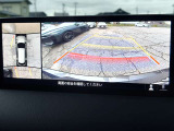 360&deg;ビューモニターも装備しておりますので、どんな場所でも簡単に駐車できます。