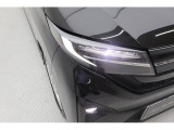 消費電力の少ないLEDヘッドランプを採用しています。フォグランプもLED仕様になっています。