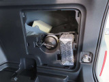 パンク修理キット搭載車両です