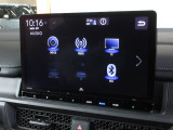 ナビゲーションは純正11.4インチコネクトナビ(LXM-237VFLi)を装着しております。AM、FM、CD、DVD再生、Bluetooth、音楽録音再生、フルセグTVがご使用いただけます。