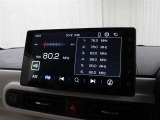 スマートフォンとの連携を可能にした9インチのディスプレイオーディオが搭載。フルセグTV、AM/FM、Bluetooth/USB/HDMI入力に対応してます。