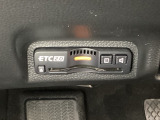 ハンドルの左下にETC2.0がついています。高速道路の料金所の通過も楽々です。 カードの取り出しもしやすい場所についています。