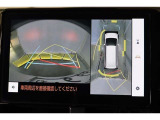 車両を上から見たような映像表示するパノラミックビューモニター付き!
