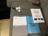 取扱説明書やメンテナンスノートもそろっています。