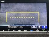 カラービジョンとガイド線で見やすい視点切替式のバックモニター。