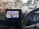上空から見下ろしたような表示で車両感覚のつかみやすい『アラウンドビューモニター』に移動物検知警報(MOD)があり更に安心です。