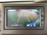 後方確認はバックカメラにお任せ♪後退時に便利で、駐車が楽になります♪
