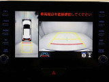 パノラミックビューモニターを装備。駐車場や交差点でクルマを真上から見るように周囲を確認できます。機能の詳細は販売店スタッフまでおたずねください。