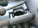 運転席側にあるドリンクホルダーです。