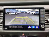 後方確認はバックカメラにお任せ♪後退時に便利で、駐車が楽になります♪