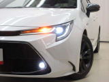 LEDヘッドライトです。デザイン性がよくとても明るいので、夜間の走行や悪天候でも安心です。しかも長寿命!