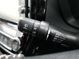 フロントワイパーの間欠機能が付いてます♪