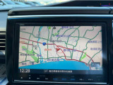 【ナビ】ホンダ純正ナビゲーション装備。最近はスマートフォンの地図機能でも十分ですが、やはりモニターが付いていると直感的に現在地も分かり安心です。