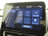 オーディオソース選択画面です。Bluetoothオーディオをご利用いただけます。