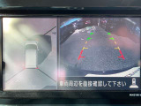 上空から見下ろしているかのように駐車できるアラウンドビューモニター