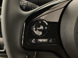 ステアリング左手側にオーディオ関連のコントロールスイッチを配置しています。操作時は視線を逸らすことなく運転に集中できます。
