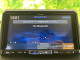 Bluetoothオーディオの接続画面が表示され、対応機器をつないで音楽を楽しめます。画面上に案内が出るため接続状況を確認しやすく、日常の移動時間に音楽を取り入れたい方にも便利です。