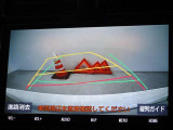 バックガイドモニターを装備しています、車庫入れもラクラクです。