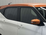 プラスチックバイザーがない分デザインもすっきり★洗車の時の窓拭きもラクラクです!