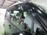 ドアバイザー装着♪ 雨の日の換気などに効果を発揮!