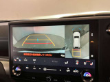 バックギアに入れて頂きますと、この様に後方が映し出されます!最終の確認はご自分の目と耳で必ず行ってください!安全第一で♪