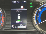 障害物を感知し知らせてくれるので安心です♪