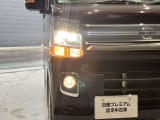 キセノンヘッドランプ☆フォグライト付きです☆広く明るい視野で夜間運転を安全サポートしてくれます!これで夜道の運転も安心して運転できますね♪