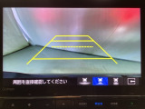 バックでの車庫入れも安心です! リアカメラが付いているバックモニター付のナビを装備しております。操作線もついており距離感も画面から確認できます。