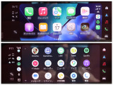 Apple CarPlay/Android Autoが利用可能です