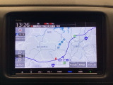 ナビゲーションはフルセグTV、インターナビ対応のGathers純正メモリーナビを搭載しています。Bluetoothオーディオ機能がありますので、スマートフォンなどの音楽も再生できます。