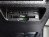 ETC車載器付きです。高速道路の料金所もスムーズに通過できます。