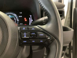 ステアリング右側にクルーズコントロールスイッチ・LTA(レーントレーシングアシスト)スイッチ・オーディオスイッチが付いています。