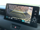 リアカメラがついているので、駐車や後進の際にとても便利です♪