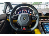 Multifunctional steering wheel in smoothleather