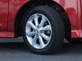 純正の14インチアルミホイールに「155/65R14 75S」タイヤを装着!