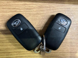 【スマートキー】 スマートキーを携帯していれば、ドアハンドルのボタンを押すだけでロックの解除ができます。