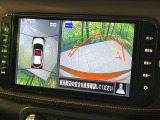 【アラウンドビューモニター】専用のカメラにより、上から見下ろしたような視点で360度クルマの周囲を確認することができます☆死角部分も確認しやすく、狭い場所での切り返しや駐車もスムーズに行えます。