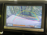 【バックカメラ】駐車時に後方がリアルタイム映像で確認できます。大型商業施設や立体駐車場での駐車時や、夜間のバック時に大活躍!運転スキルに関わらず、今や必須となった装備のひとつです!